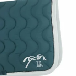 Clearance Pénélope - Tapis de selle Diamant canard/ blanc Bleu