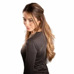 Pénélope - T-Shirt Techty manches longues foncé Gris