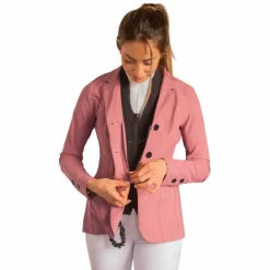Pénélope - Veste de concours femme Calista vieux Rose Outlet