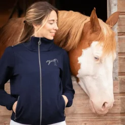 Pénélope - Veste femme Tweeny Strass Marine Best