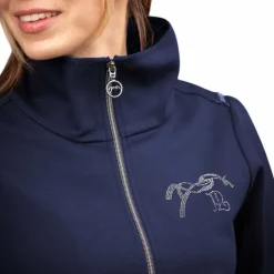 Pénélope - Veste femme Tweeny Strass Marine Best