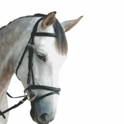 Privilège Equitation Privilege Equitation - Bridon Royan combiné avec rênes Noir Discount