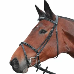 Privilège Equitation Privilege Equitation - Bridon Nice combiné avec rênes Noir Sale