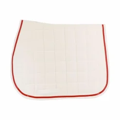 Privilège Equitation - Tapis de selle Daytona /rouge Blanc