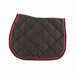 New Privilège Equitation - Tapis de selle Palm Beach / argent/ rouge Gris