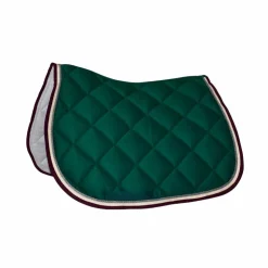 Sale Privilège Equitation - Tapis de selle Del Mar forêt/bordeaux Vert