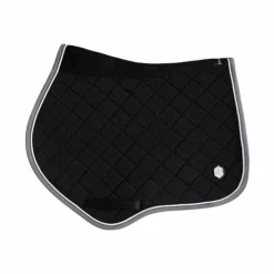 Pro Confort - Tapis de selle Dynamix 3D mesh velours / gris foncé Noir Clearance