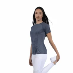 Pro Series - T-shirt manches courtes Vibration femme bleu gris