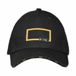 RG Italy - Casquette unisexe RG Print Baseball Noir Discount