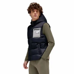 Clearance RG Italy - Doudoune sans manches homme Hooded Puffer Marine