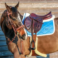 Best Riding World - Amortisseur pour chevaux Blanc