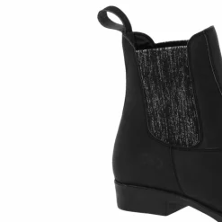 Sale Riding World - Boots d'équitation enfant synthétique Glitter Noir