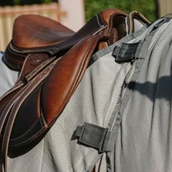 Hot Riding World - Chemise anti-mouches de travail Gris