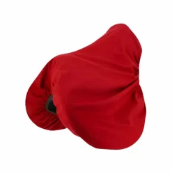 Sale Riding World - Housse de selle en coton rouge