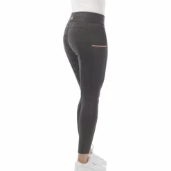 Riding World - Legging d'équitation femme agadir Gris Sale