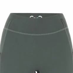 Online Riding World - Legging d'équitation polaire femme Volga gris/ Vert