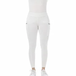 Discount Riding World - Legging d'équitation femme agadir Blanc