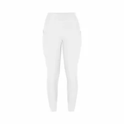 Best Riding World - Legging d'équitation polaire femme Volga Blanc