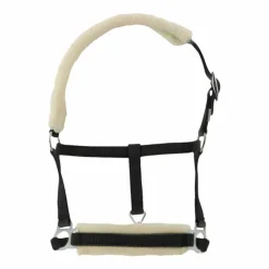 Riding World - Licol foal synthétique Mouton Noir New