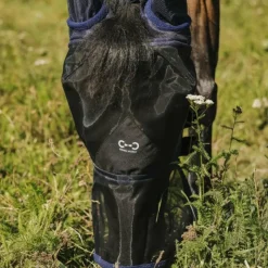 Riding World - Masque anti-mouches avec oreilles First Marine New