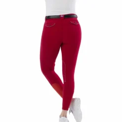 Clearance Riding World - Pantalon d'équitation enfant Alexandrie Rouge