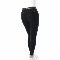 Riding World - Pantalon d'équitation femme Alexandrie Noir Clearance