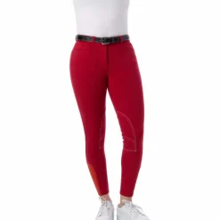 Outlet Riding World - Pantalon d'équitation femme Alexandrie Rouge