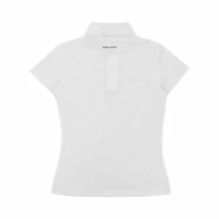 Riding World - Polo de concours manches courtes femme Roxane Blanc Sale