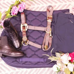 Riding World - Tapis de selle Rope Marine Clearance