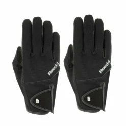 Roeckl - Gants d'équitation Milano Noir Clearance