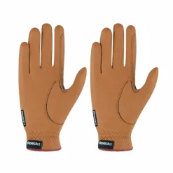 Roeckl - Gants d'équitation Grip caramel Marron Outlet