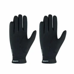 Discount Roeckl - Gants d'équitation junior Grip Noir