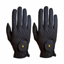 Roeckl - Gants d'équitation Grip noir Hot