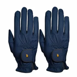 Roeckl - Gants d'équitation junior Grip Marine Discount