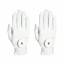 Roeckl - Gants d'équitation Grip blanc Outlet