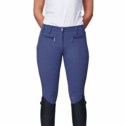 Sabbia Bianca - Pantalon d'équitation femme Venus / bleu Gris Discount