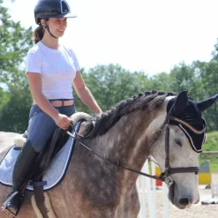 Sabbia Bianca - Pantalon d'équitation femme Venus / bleu Gris Discount