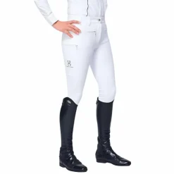 Outlet Sabbia Bianca - Pantalon d'équitation femme Venus Blanc