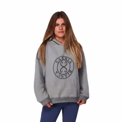 Sabbia Bianca - Sweat à capuche femme Nina Gris New