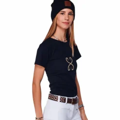 Sabbia Bianca - T-shirt manches courtes femme Aurore Marine