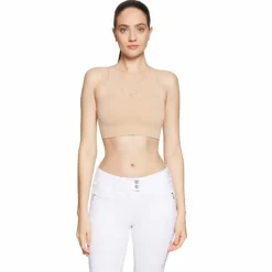 Hot Samshield - Brassière de sport femme Havana Sleeveless Beige