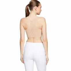 Hot Samshield - Brassière de sport femme Havana Sleeveless Beige