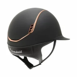 Sale Samshield - Casque d'équitation Miss Shield 2.0 Shadowmatt et rose gold Noir