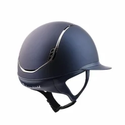 Samshield - Casque d'équitation Miss Shield 2.0 Shadowmatt Bleu New