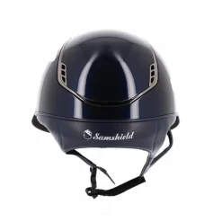 Samshield - Casque d'équitation Miss Shield 2.0 Shadowglossy bleu Marine Outlet