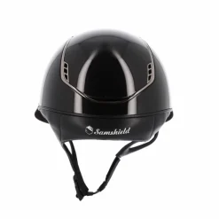 New Samshield - Casque d'équitation Miss Shield 2.0 Shadowglossy Noir