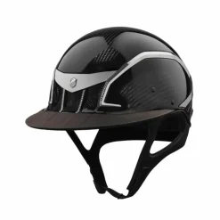 Samshield - Casque XJ Miss carbone 52 Swarovski (avec mousse) Noir Best