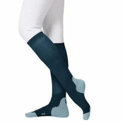 Samshield - Chaussettes d'équitation Balzane soft deep lagoon Bleu Clearance