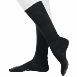 Online Samshield - Chaussettes d'équitation Balzane Soft metal eclipse Noir