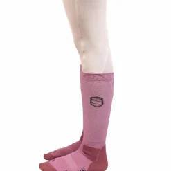 Samshield - Chaussettes d'équitation unisexe Balzane Glitter blush pink Rose